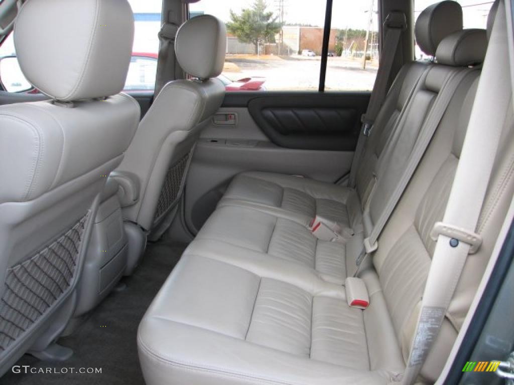 2000 Land Cruiser  - Imperial Jade Green Mica / Oak photo #7