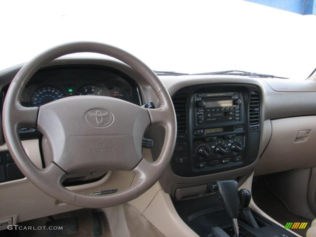 2000 Land Cruiser  - Imperial Jade Green Mica / Oak photo #8