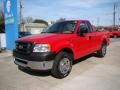 2006 Bright Red Ford F150 XL Regular Cab  photo #4