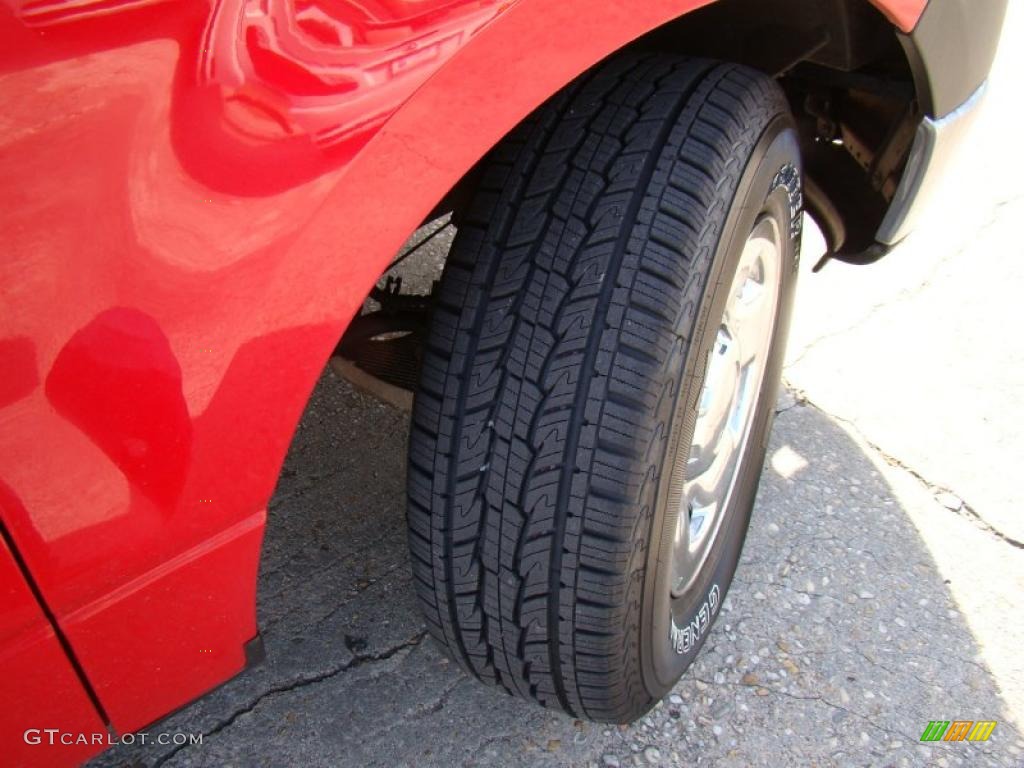 2006 F150 XL Regular Cab - Bright Red / Tan photo #24