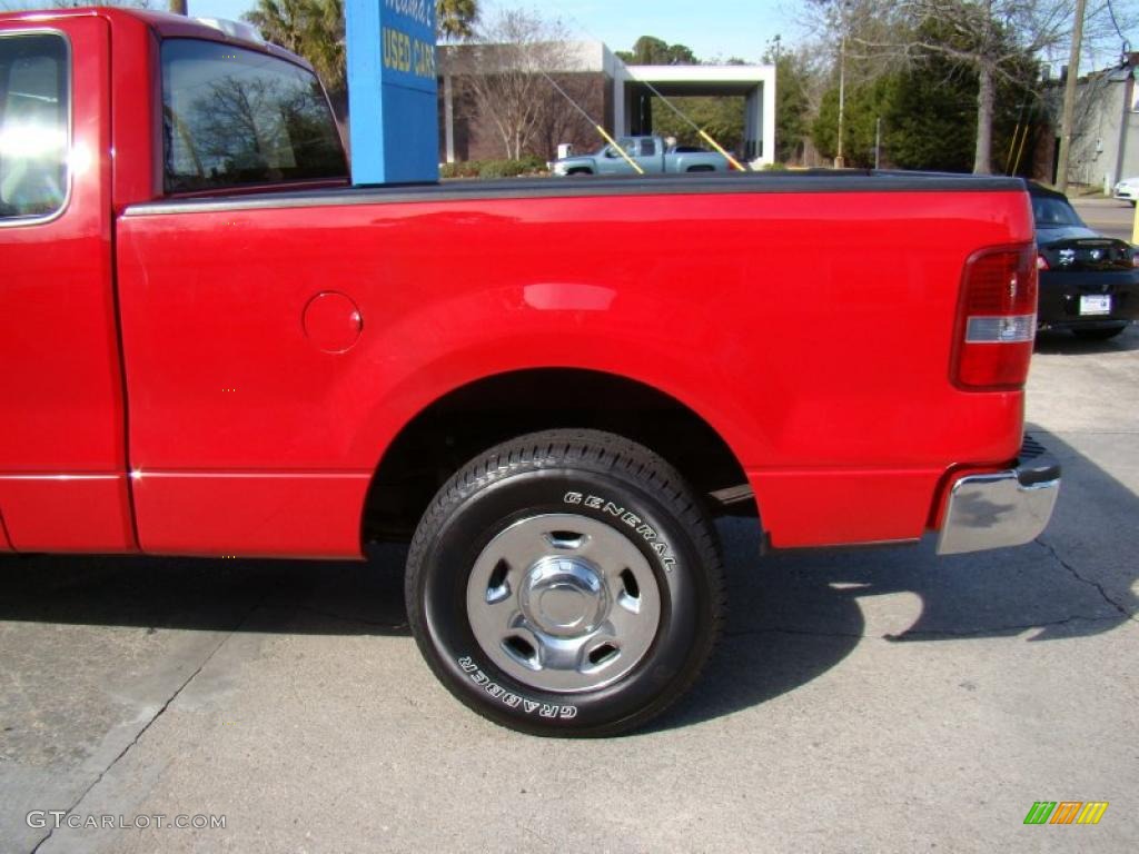 2006 F150 XL Regular Cab - Bright Red / Tan photo #28