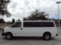 Summit White - Express LS 3500 Extended Passenger van Photo No. 2