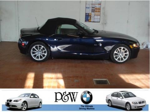  Blue on 2007 Monaco Blue Metallic Bmw Z4 3 0i Roadster  30158430   Gtcarlot