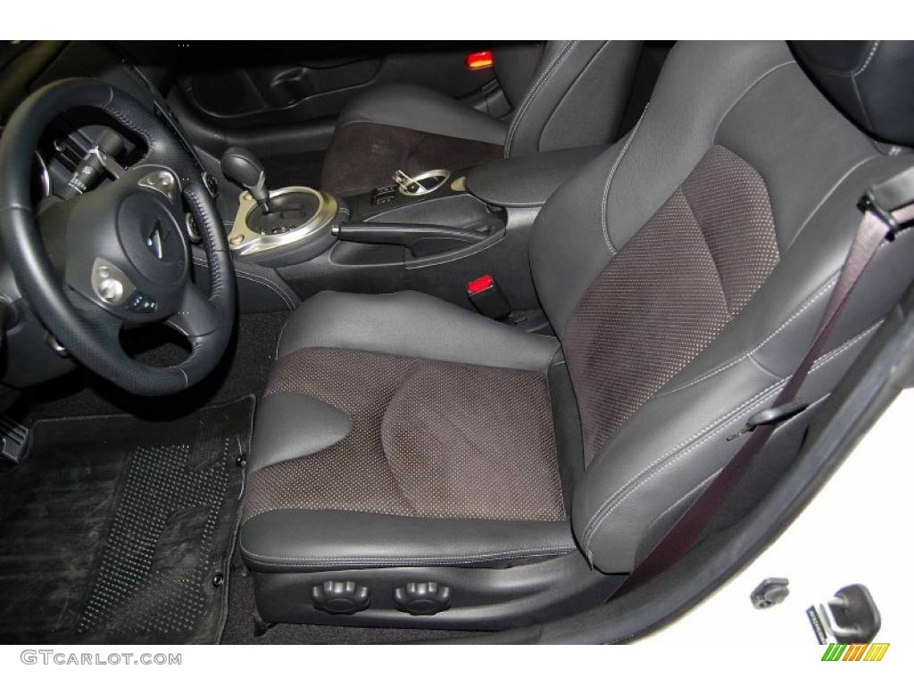 2009 370Z Touring Coupe - Pearl White / Black Leather photo #16