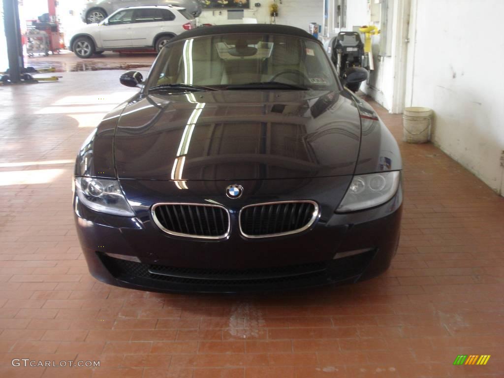 2007 Z4 3.0i Roadster - Monaco Blue Metallic / Beige photo #2