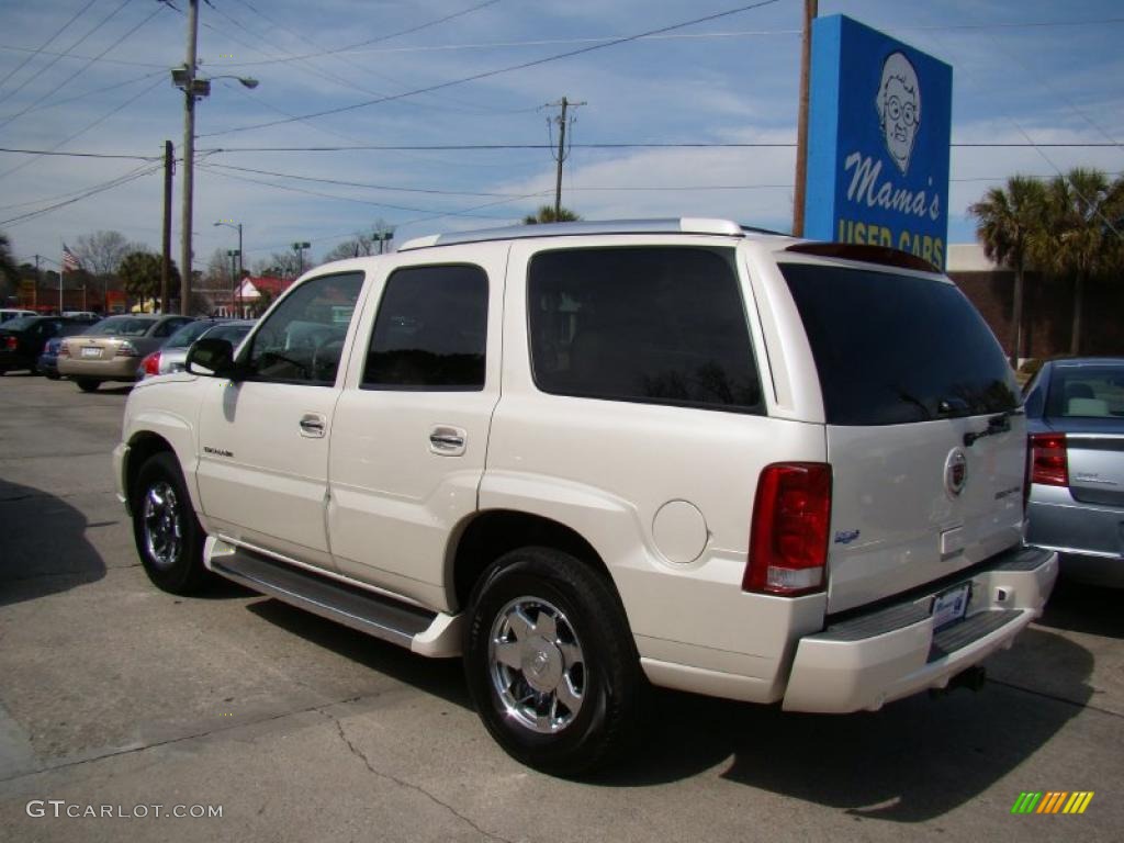 2005 Escalade  - White Diamond / Shale photo #6