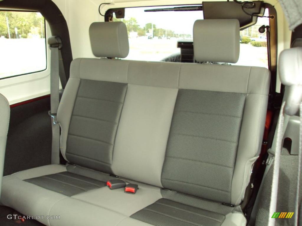 2009 Wrangler X 4x4 - Sunburst Orange Pearl Coat / Dark Slate Gray/Medium Slate Gray photo #5