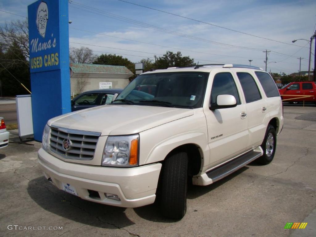 2005 Escalade  - White Diamond / Shale photo #36