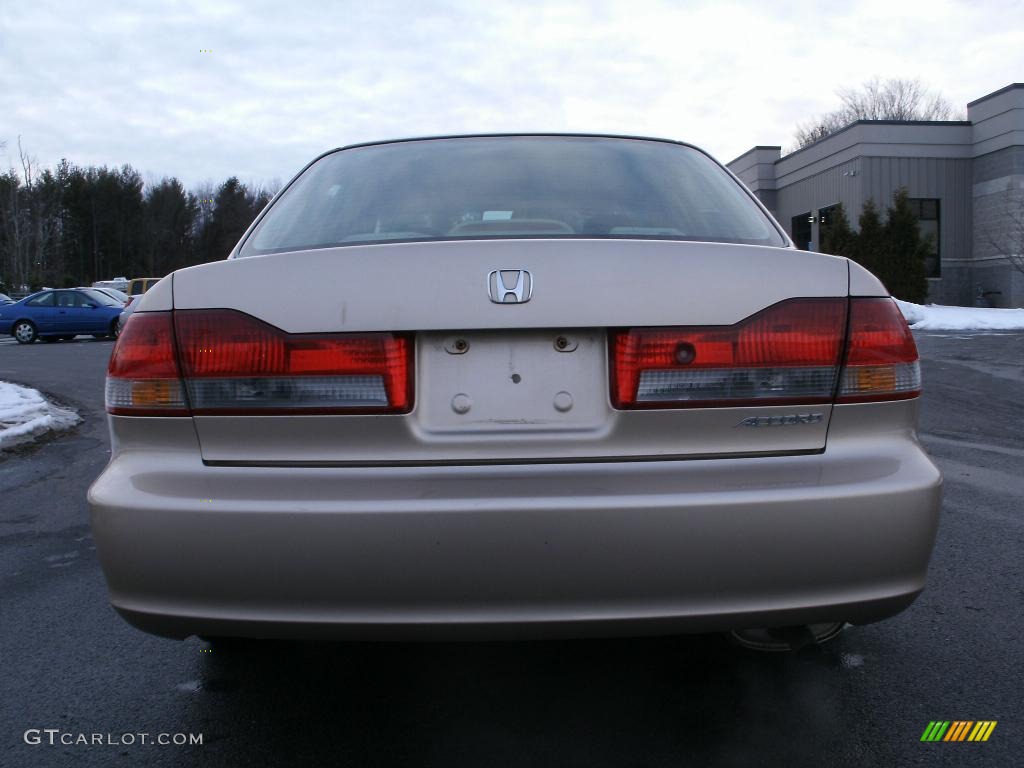 2001 Accord EX Sedan - Naples Gold Metallic / Ivory photo #8