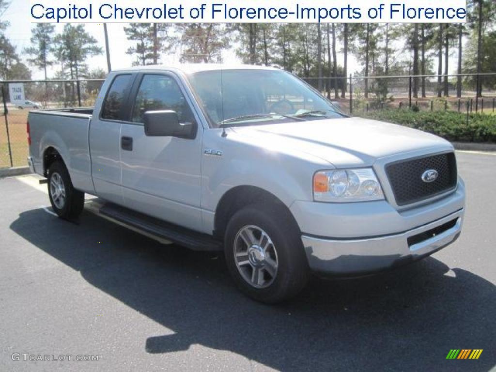 2006 F150 XLT SuperCab - Silver Metallic / Medium/Dark Flint photo #1