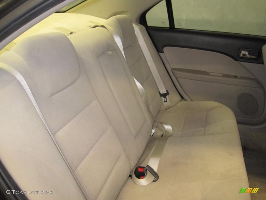 2007 Fusion S - Tungsten Grey Metallic / Camel photo #6