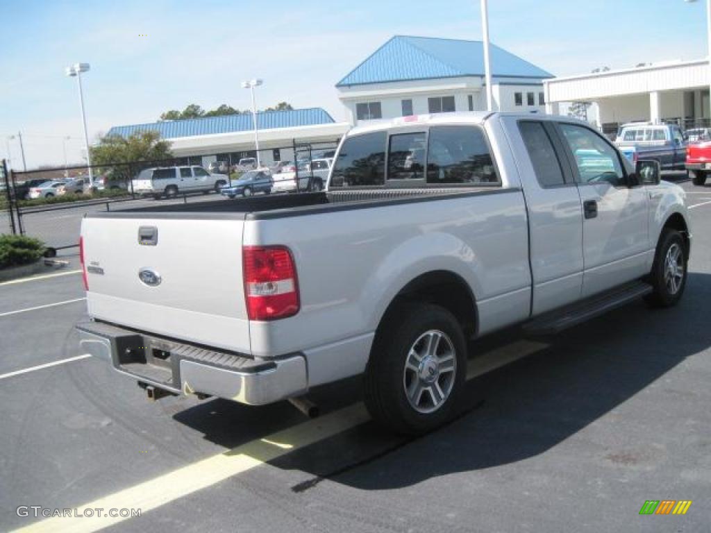 2006 F150 XLT SuperCab - Silver Metallic / Medium/Dark Flint photo #2