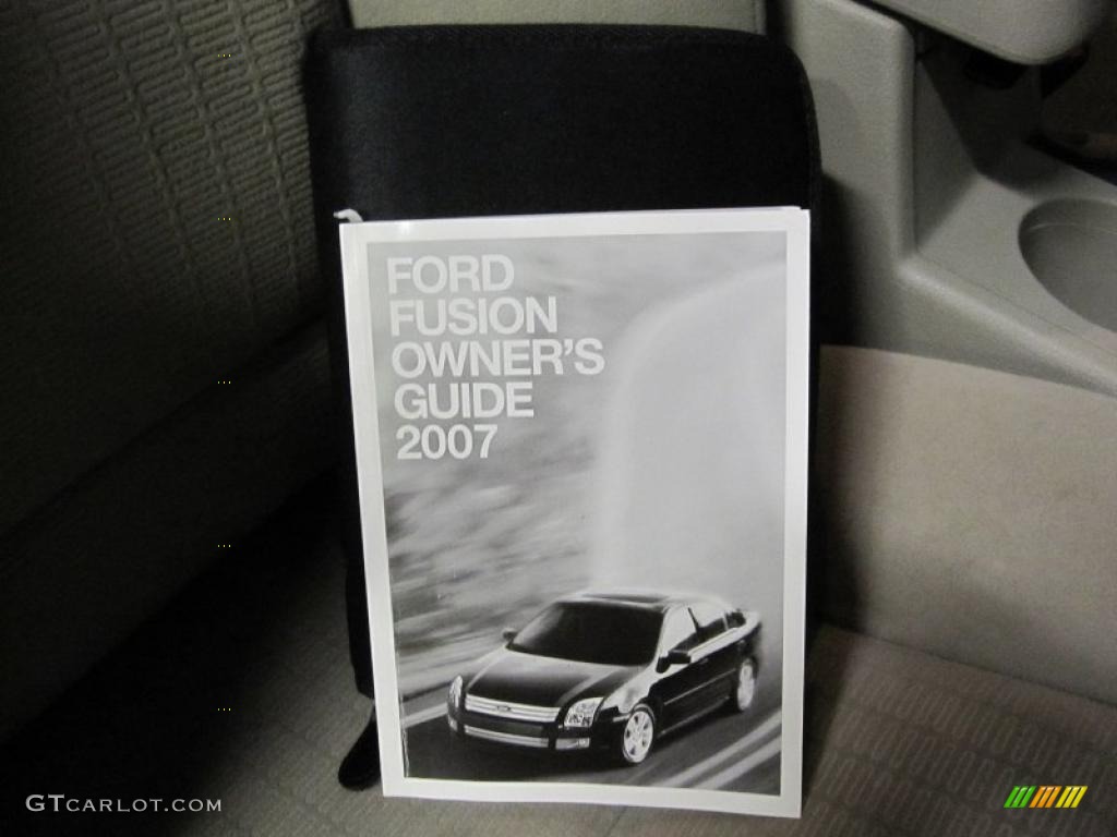 2007 Fusion S - Tungsten Grey Metallic / Camel photo #8