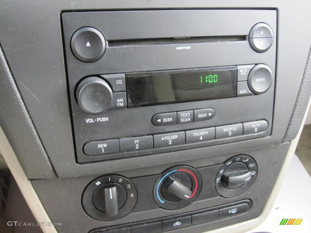 2007 Fusion S - Tungsten Grey Metallic / Camel photo #10