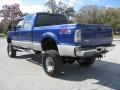 2003 Sonic Blue Metallic Ford F350 Super Duty Lariat Crew Cab 4x4  photo #11
