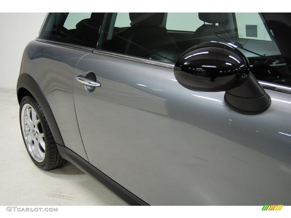 2007 Cooper S Hardtop - Pure Silver Metallic / Grey/Carbon Black photo #4