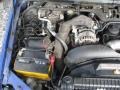 2003 Sonic Blue Metallic Ford F350 Super Duty Lariat Crew Cab 4x4  photo #32