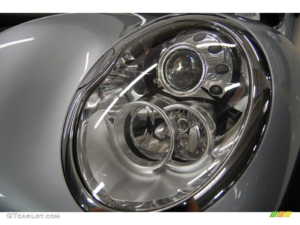 2007 Cooper S Convertible - Pure Silver Metallic / Carbon Black/Black photo #21