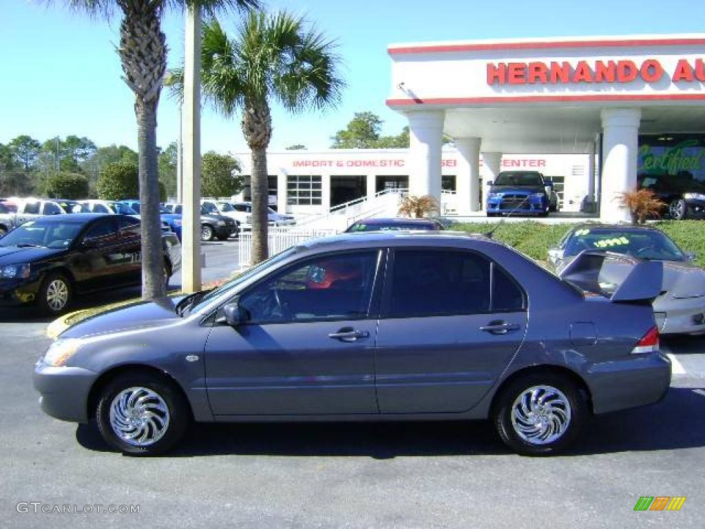 2005 Lancer ES - Graphite Grey Pearl / Gray photo #2