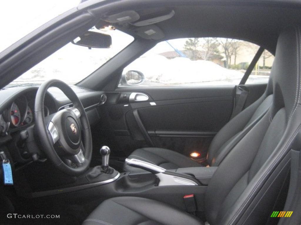 2008 911 Carrera S Cabriolet - Arctic Silver Metallic / Black photo #16