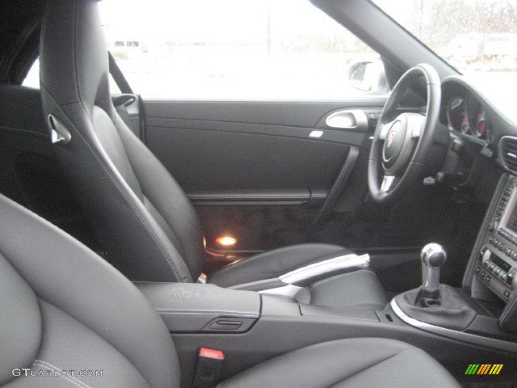 2008 911 Carrera S Cabriolet - Arctic Silver Metallic / Black photo #18