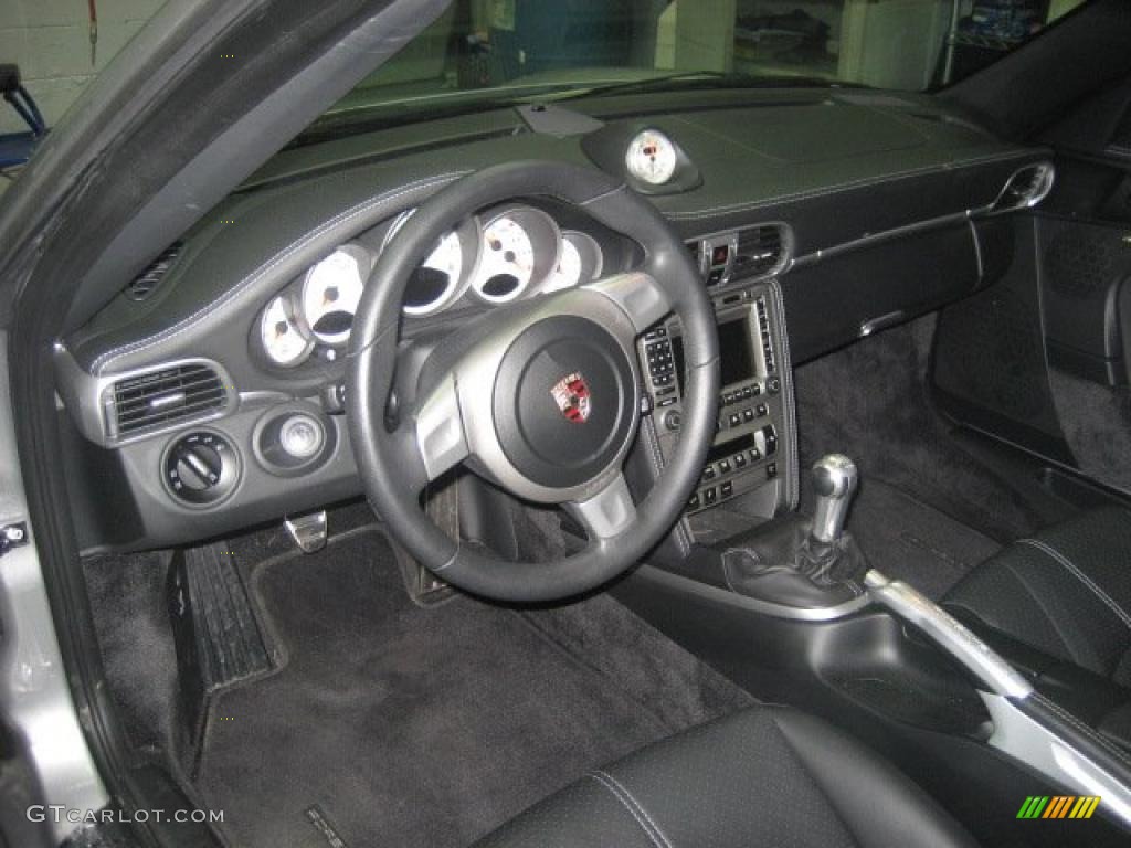 2008 911 Carrera S Cabriolet - Arctic Silver Metallic / Black photo #37