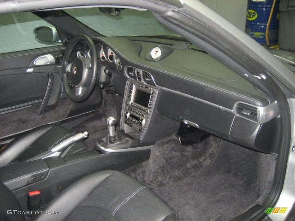 2008 911 Carrera S Cabriolet - Arctic Silver Metallic / Black photo #46