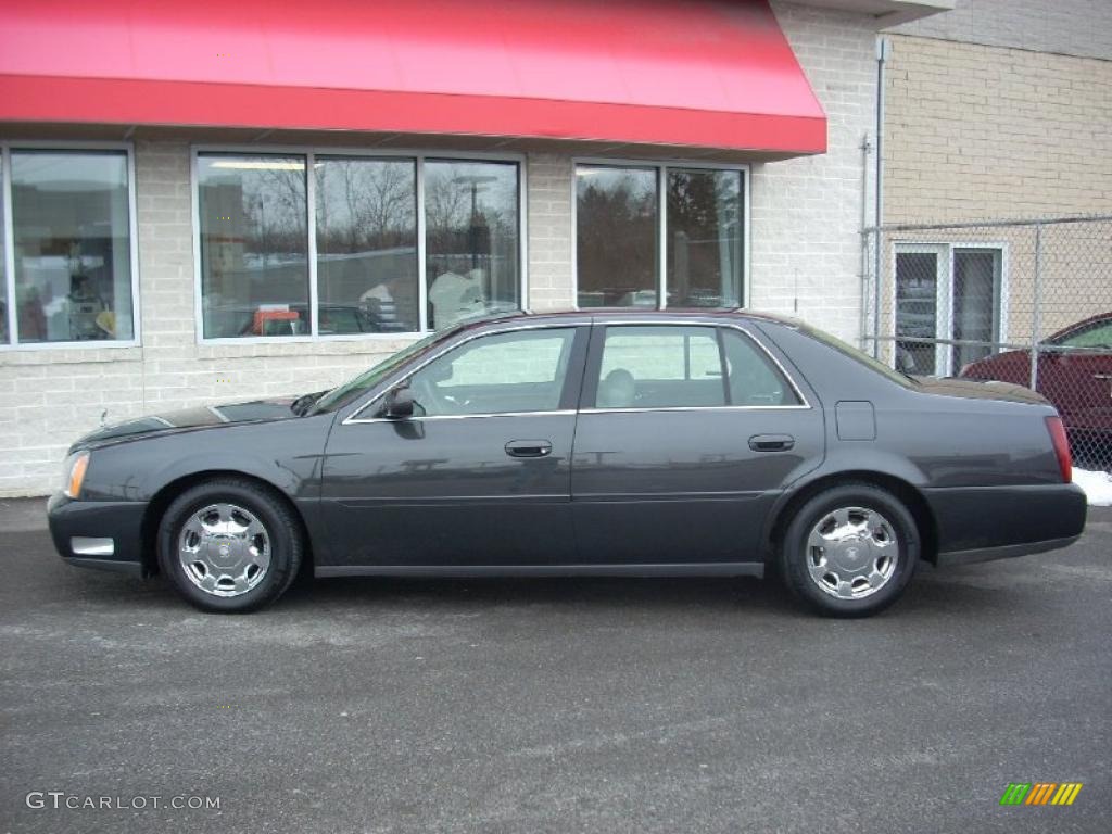 2001 DeVille Sedan - Graphite / Dark Gray photo #3