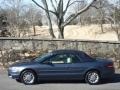 2002 Steel Blue Pearl Chrysler Sebring Limited Convertible  photo #12