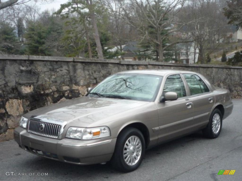 2006 Grand Marquis LS - Smokestone Metallic / Light Camel photo #1