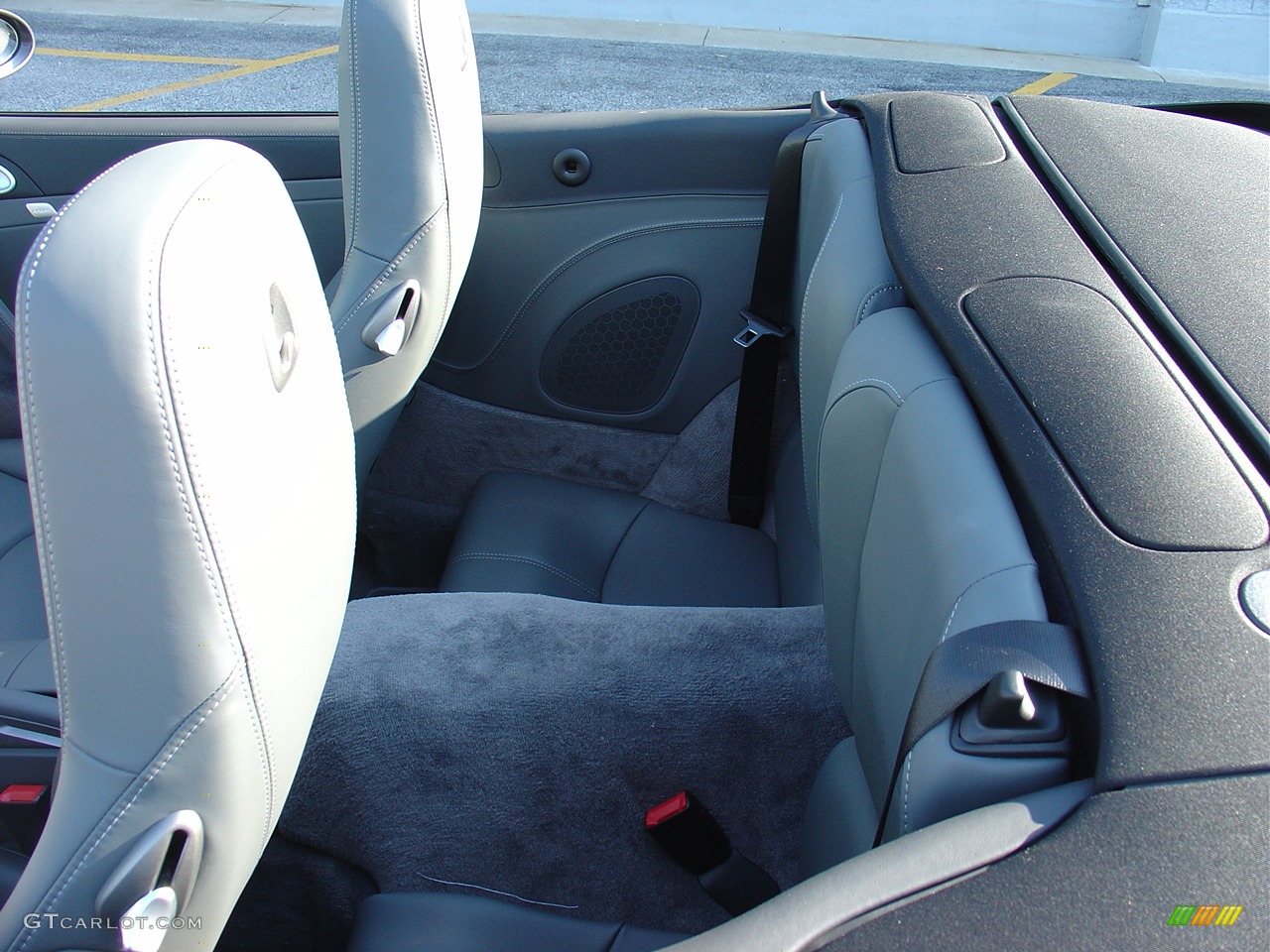 2008 911 Carrera 4S Cabriolet - Slate Grey Metallic / Black/Stone Grey photo #19