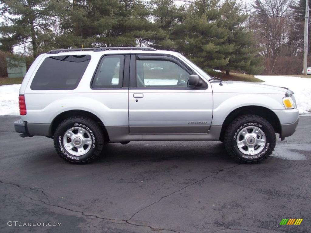 2001 Explorer Sport 4x4 - Silver Frost Metallic / Dark Graphite photo #17