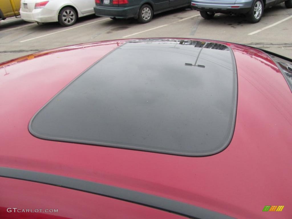 2003 Accord EX V6 Coupe - San Marino Red / Ivory photo #8