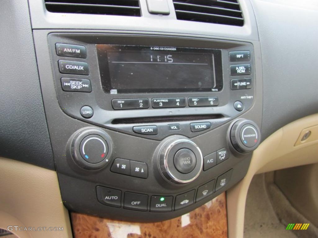 2003 Accord EX V6 Coupe - San Marino Red / Ivory photo #15