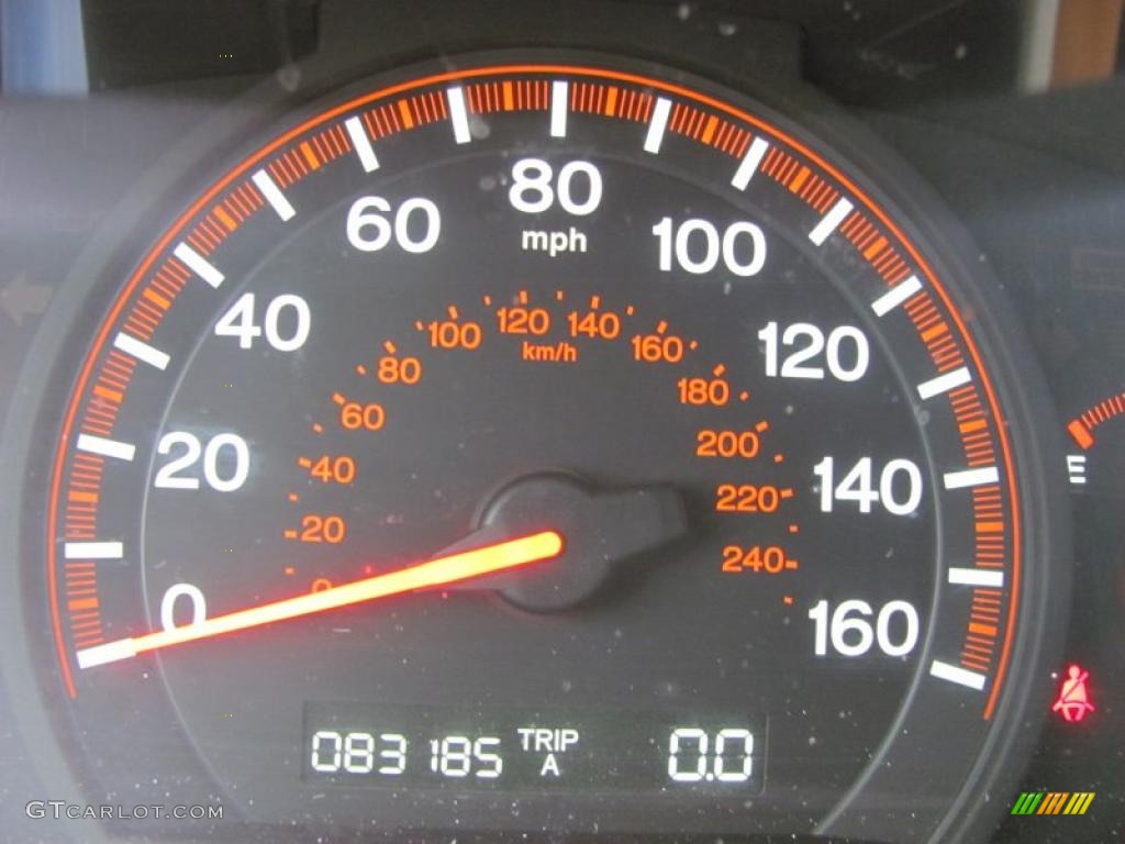 2003 Accord EX V6 Coupe - San Marino Red / Ivory photo #20