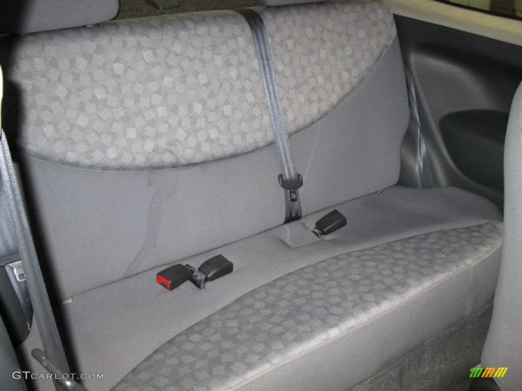 2002 ECHO Sedan - Polar White / Shadow Gray photo #14
