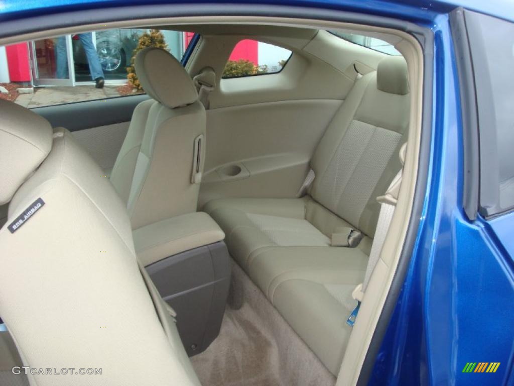 2009 Altima 2.5 S Coupe - Azure Blue Metallic / Blond photo #39