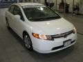 2007 Taffeta White Honda Civic LX Sedan  photo #1