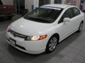 2007 Taffeta White Honda Civic LX Sedan  photo #2