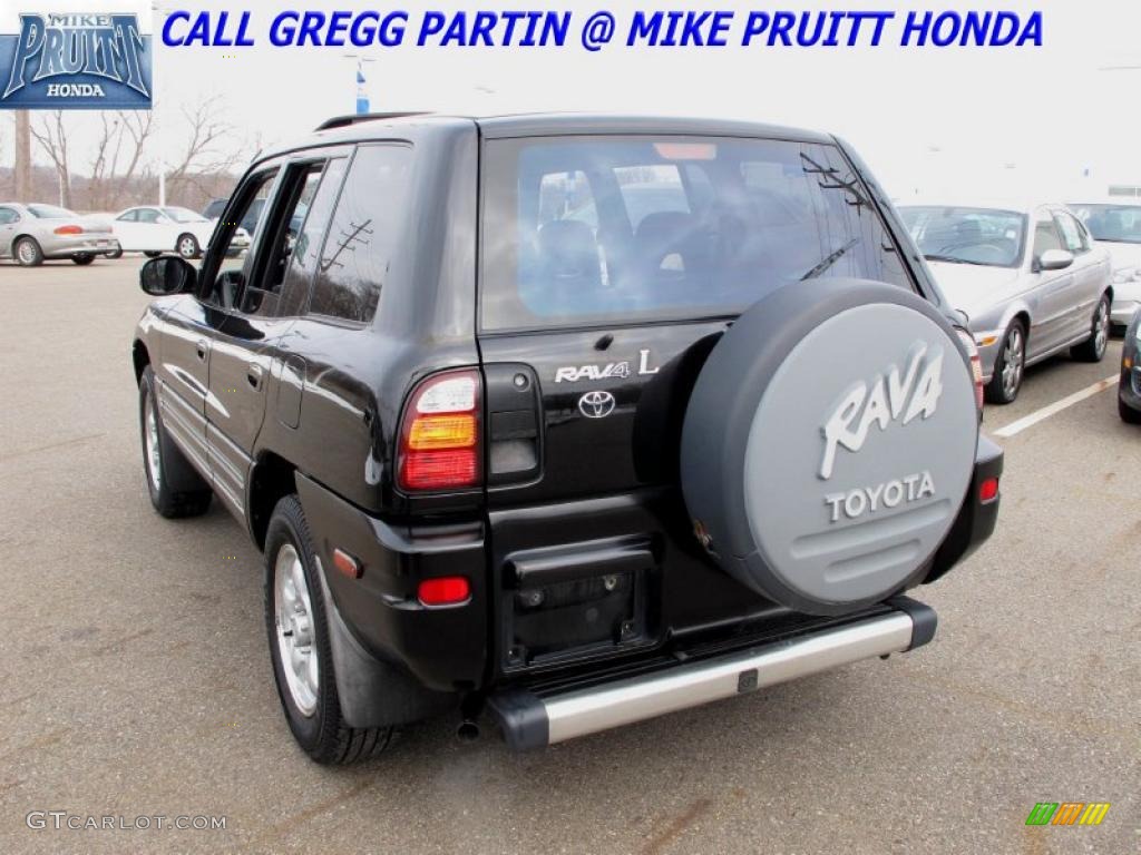 2000 RAV4 L Special Edition - Black / Gray photo #2