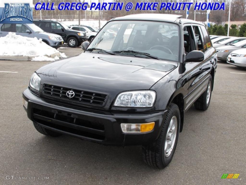 2000 RAV4 L Special Edition - Black / Gray photo #3