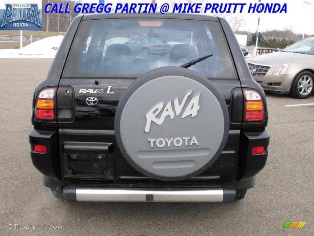 2000 RAV4 L Special Edition - Black / Gray photo #8