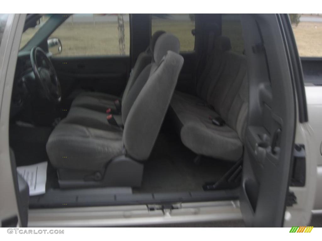 2003 Silverado 1500 LS Extended Cab 4x4 - Light Pewter Metallic / Dark Charcoal photo #31