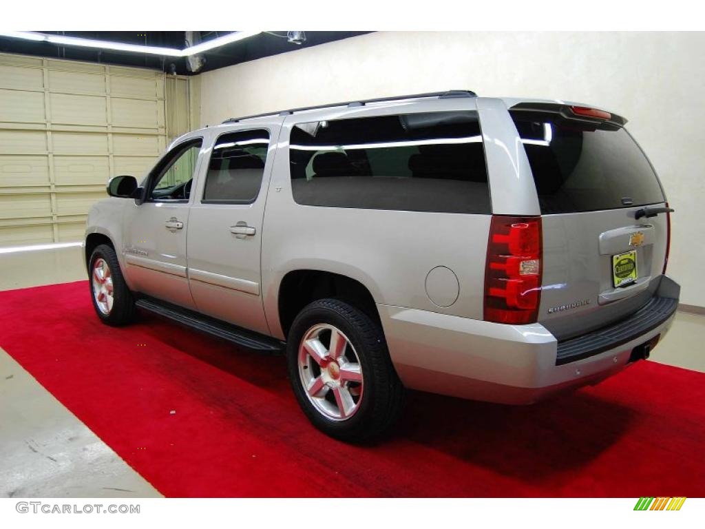 2007 Suburban 1500 LT - Silver Birch Metallic / Ebony photo #4