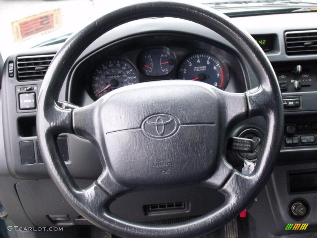 1996 RAV4 4WD - Sequoia Green Metallic / Gray photo #22