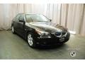 Jet Black - 5 Series 525xi Sedan Photo No. 6