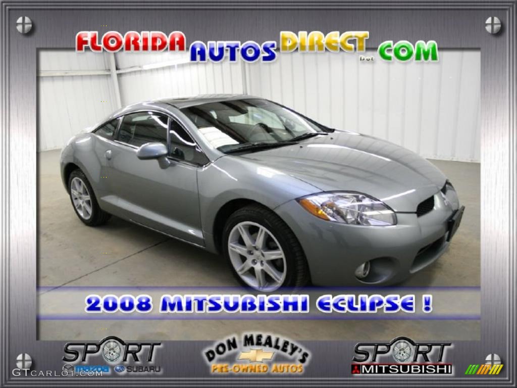 2007 Eclipse GT Coupe - Satin Meisai Gray Pearl / Dark Charcoal photo #1