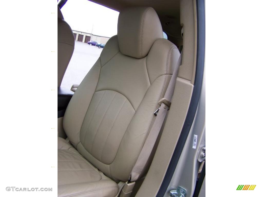 2009 Enclave CXL - Gold Mist Metallic / Cocoa/Cashmere photo #10