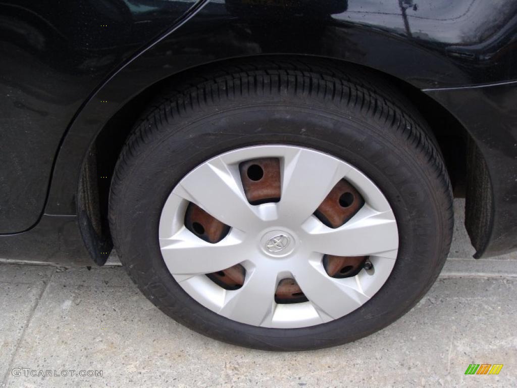 2007 Camry LE V6 - Black / Dark Charcoal photo #7