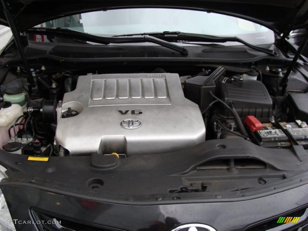 2007 Camry LE V6 - Black / Dark Charcoal photo #23